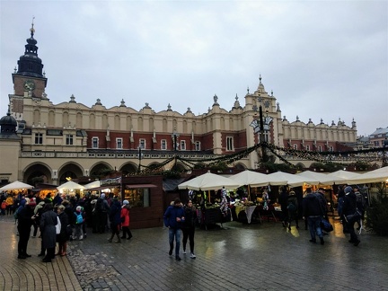 1 Gennaio - Il Mercato dei Tessuti (Sukiennice) - Kraków