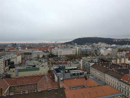 Panorama di Budapest dalla Basilica di Santo Stefano